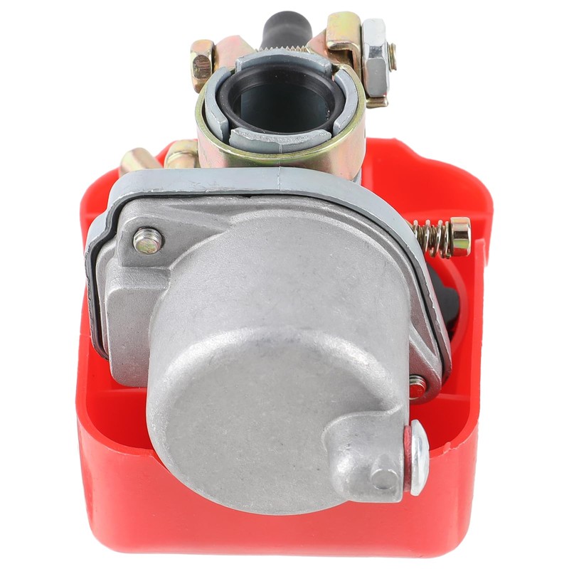 CARBBIA Red Motorized Bike Carburetor for 2 Stroke 49cc 50cc