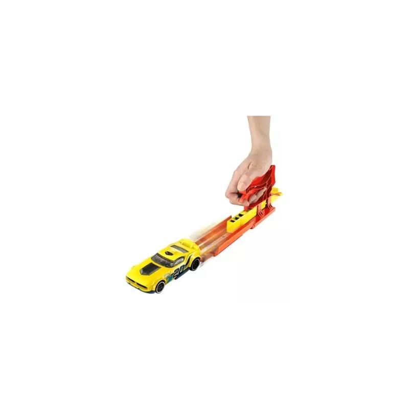 Hot Wheels Lanzador Hotwheels De Bolsillo Con Vehiculo