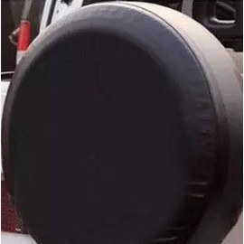 be-dash@org 16" Jimny Tire Cover Spare Tire Cover Pajero Mini Escudo, etc Black