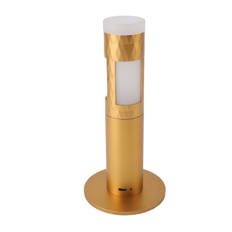 Vase Table Lamp Battery Powered USB Rechargeable Cordless Dimmable Flower