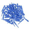 PATIKIL 60pcs Plastic Dart Tips 2BA Threads Soft Dart Tips