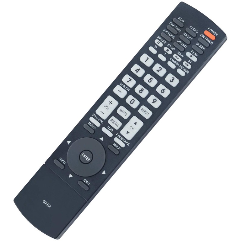 GXEA Replacement Remote Control fit for Sanyo TV DP42840 DP50740