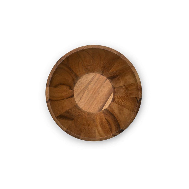 Ironwood Gourmet Extra Large Madera Salad Bowl, Acacia Wood, 12