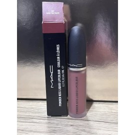 MAC Powder Kiss Liquid Lipcolour Shade 997 OVER THE TAUPE Full Size 5ml / .17oz