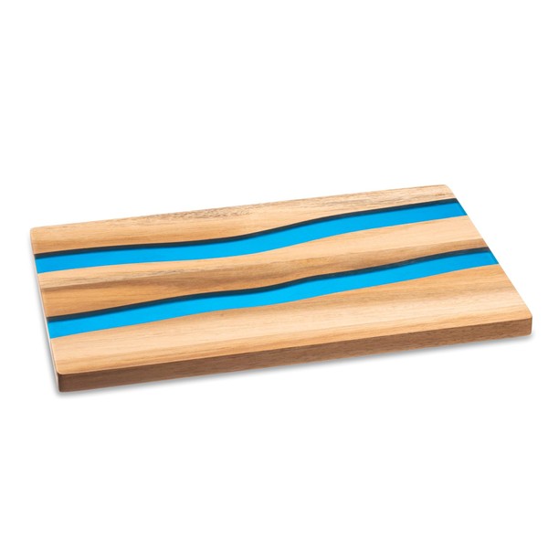 Hammont Acacia Resin Cutting Board - Ocean Cutting Board -
