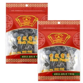 Zheng Feng Variety of Traditional Chinese Herbs | Black Fungus 50g | Pack of 2 | Dried Herbs for Cooking | Good For Health 正丰药材
