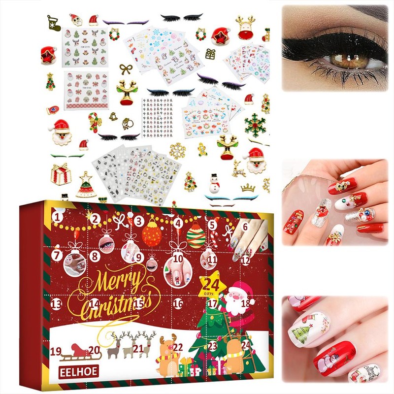 Christmas Countdown Calendar Beauty Blind Box Advent Calendar 24 Days