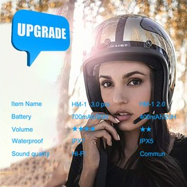 Motorcycle Bluetooth 5.2 Headphones Outdoor Helmet Headphones Bluetooth Stereo Music and Voice Microphone Soft Cable Headphones Headphones Hands-Free with Mic Music Call Control