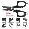 SAMSFX 6.5’’ Fishing Scissors with Non-Slip Grip Handles and Micro