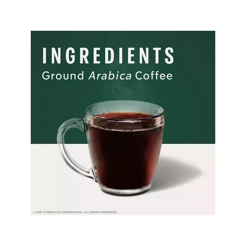 Starbucks Breakfast Blend Medium Roast Ground Coffee 12 oz.