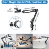 Toolour Magnetic Helping Hands Soldering Clamp 2-in-1 Third Hand Work