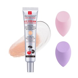 Crema CC correctora de color, base en crema para poros invisibles y corrector de poros invisibles, crema CC Fou