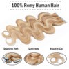 16 Inch 20pcs 50g Remy Tape in Hair Extensions Wavy