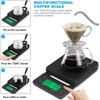 DDS-DUDES Coffee Scales with Timer and LCD Display (3kg, 0.1g)