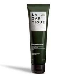 Lazartigue Acondicionador nutritivo ligero, botánico y vegano, sin silicona, enriquecido con aceite de soja, hidratación ligera para cabello seco y fino, vegano, sin sulfatos ni silicona, 5.1 onzas líquidas