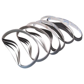 24 Pack 1x30 Sanding Belts for Knife Sharpening, Silicon Carbide 1 x 30 Sanding Belts 120 240 400 600 800 1000 Assorted Grits for 1 x 30 Belt Sander, 1 x 30 Inch Sanding Belts for Metal Working