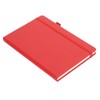 A5 Lined Notebook Portable PU Leather Hardcover Notebook with Elastic