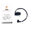 MYOEBN Ignition Coil ID#CDIM 100/10#181143206 fit for Dolmar PS-460 PS-500
