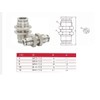 Stainless Steel Pneumatic Bulkhead Fitting IQS 8 mm Hose Connector