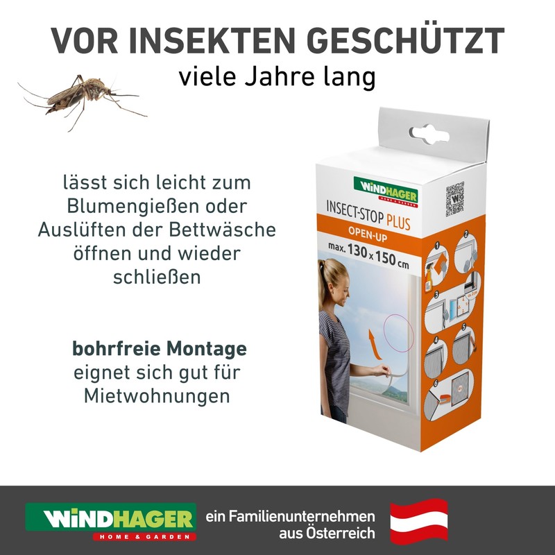 Windhager 03539 is Open/Close Fliegeng. 130x150 cm A – 130