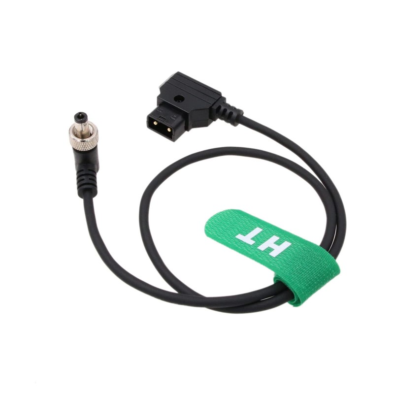 D-tap Locking DC Right Angle Power Supply Cable for Zaxcom