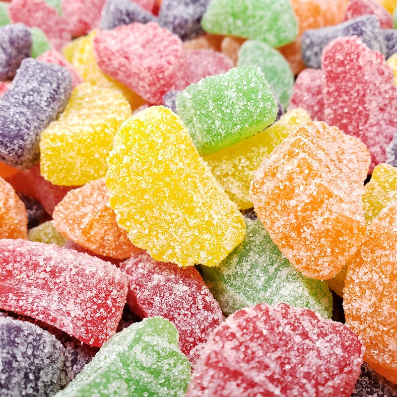 Candy Retailer Assorted Fruit Slices 1 Lb