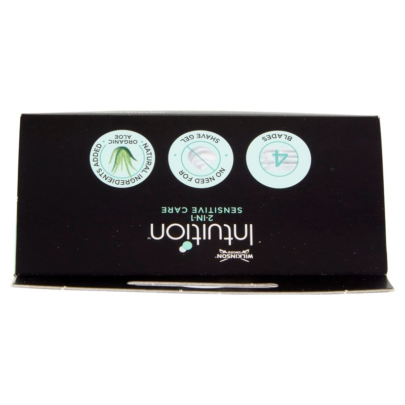 Wilkinson Sword Intuition Sensitive Care Razor Blade Refills, 3 Count