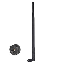 Bingfu RP-SMA Cellular 4G LTE Trail Camera Antenna 7dBi Compatible with 4G LTE Cellular Trail Camera Game Camera Wildlife Hunting Camera Outdoor Mobile Security Camera