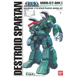 Bandai Macross 1/72 Scale Destroid Spartan MBR-07-MKII Construction Kit