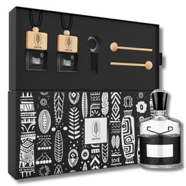 Native Car Air Freshener Diffuser – Inspired by Aventus | Long-Lasting Car Cologne & Perfume Scents for Men & Women | Cute Car Accessories & Odor Eliminator | Alcohol-Free | Set of 2 x 8ml Bottles