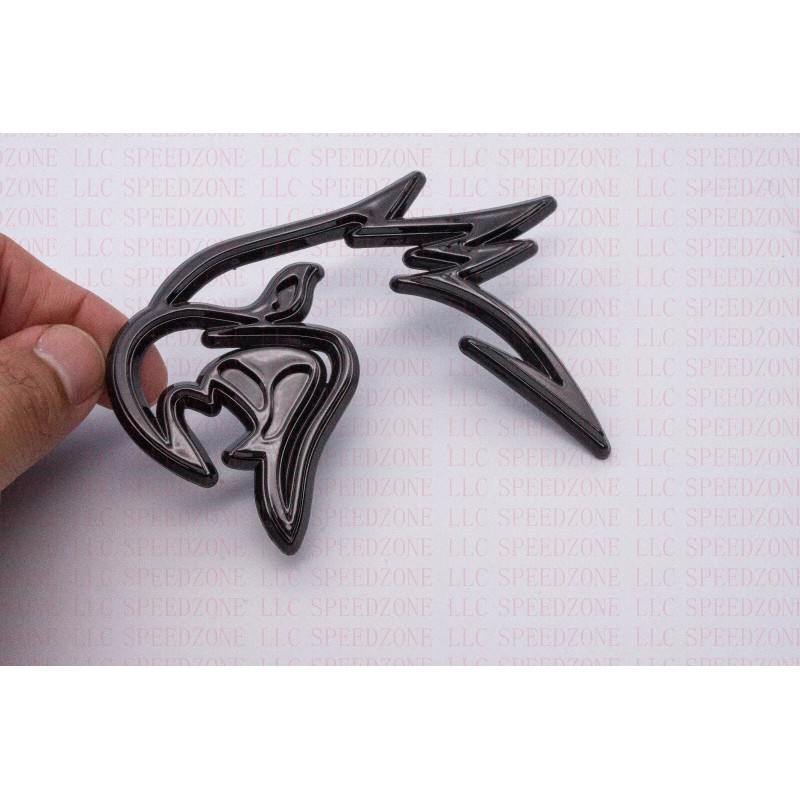 SPEED ZONE Gloss Black HELLHAWK Fits Jeep TrackHawk Grand Cherokee