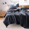 Jasnisy Lover Waterproof Blanket Adult Play 90x80 inch, Grey Bed