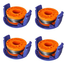 esmusssein 4 PACK Trimmer Replacement Spool Line with Spool Cover For MacAllister MGTP18Li 1.5mm 1x2.5m Strimmer