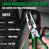 SK 8-Inch Multi-use Long Nose Pliers, Needle Nose Pliers, 7