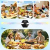 VEUIEIZT Fly Fans for Tables, Tabletop Food Fan, Fly Fan