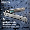 MR.GREEN Nail Clippers Curved Blades Fingernail Cutter Nippers Manicure Scissors