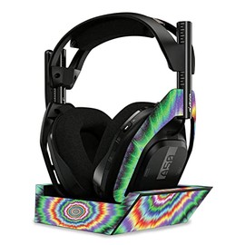 MightySkins Glossy Glitter Skin Compatible with Astro A50 Wireless Headphones + Base Station (Gen 4) - Vibration | Protective, Durable High-Gloss Glitter Finish | Easy to Apply | Made in The USA