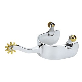 Weaver Leather Espolones de equitación, señoras, Acero Inoxidable