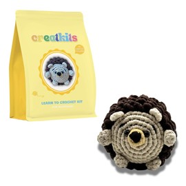 Easy Crochet Kit for Beginners Animals - Learn to Crochet Kits for Beginners - Spiky Knit Kits