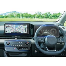 ruiya 3-Piece Set Nissan Serena C28 e-Power Film, Dedicated 12.3-Inch Car Navigation + Meter + Air Panel, Protective Film, Nissan Serena C28 C28 Serena Accessory Parts, Ultra Thin, High Sensitivity, Self-Adhesion, Stain Resistant, 4H, Easy Installation, 6 Sheets
