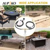 Aupoko Fire Pit Installation Kit with 150K BTU Propane Gas