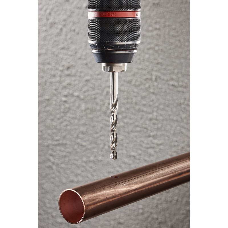 wolfcraft HSS Metal Drill Bit Set, 13 Pcs., Ground I