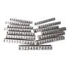 Price Tag Cube Adjustable Assembly Number Angled Pricing Counter Display