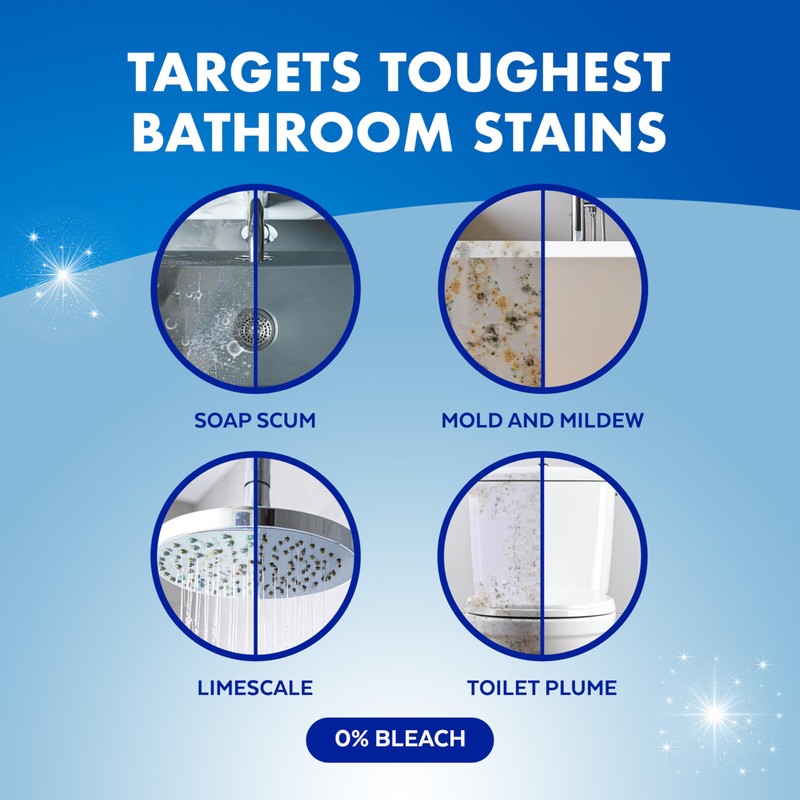 Lysol Power Foaming Bathroom Cleaner, Multipurpose Cleaner For Showers, Bathtubs,
