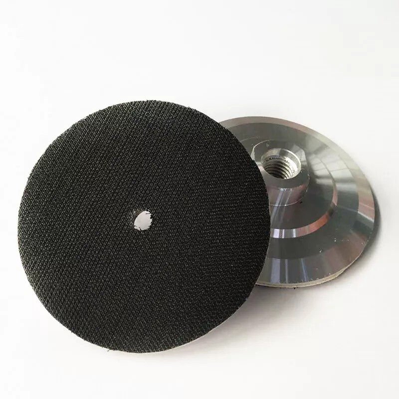 Roxx Tools wet polisher grinder 4" aluminum rubber backing pad