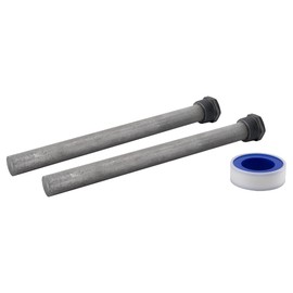 RecPro RV Water Heater Magnesium Anode Rod | 2 Pack 9.25" L - 3/4" NPT Thread with PTFE Tape | Compatible with Suburban and Mor-Flo Water Heater Tanks