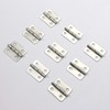 Silver Tone Mini Box Hinges 50 Sets and 200 Replacement