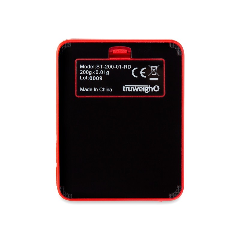 Truweigh Digital Kitchen Food Scale for Cooking - Grams &