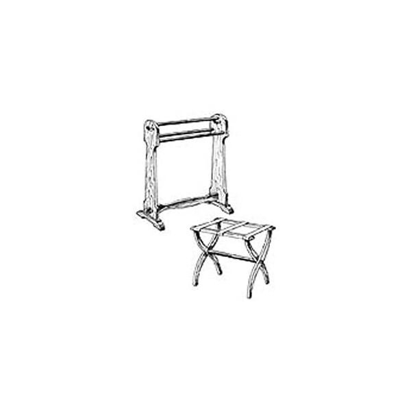 Woodcraft Project Paper Plan to Build Luggage and Quilt Rack