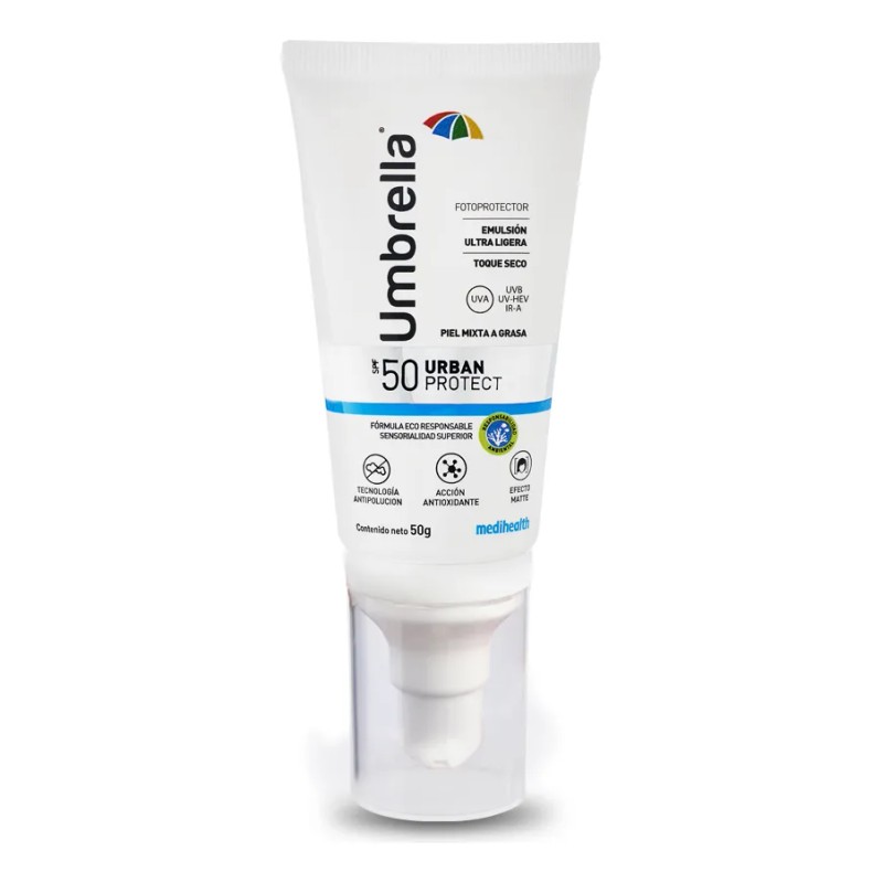 Umbrella Urban Protect Spf-50 Piel Mixta A Grasa 50g